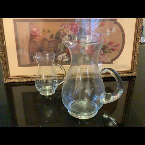 Princess house heritage pattern pitcher 72 oz - Picture 3 of 4